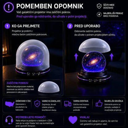 🌌 5D holografski projektor zvezd Comauo®