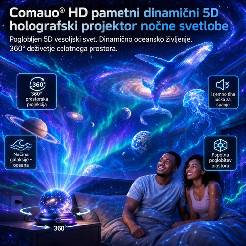 🌌 5D holografski projektor zvezd Comauo®