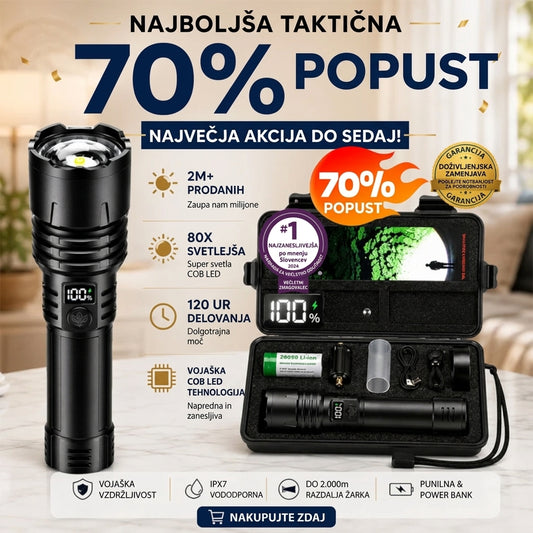 2026 Super Bright Ultimate Tactical Survival Flashlight